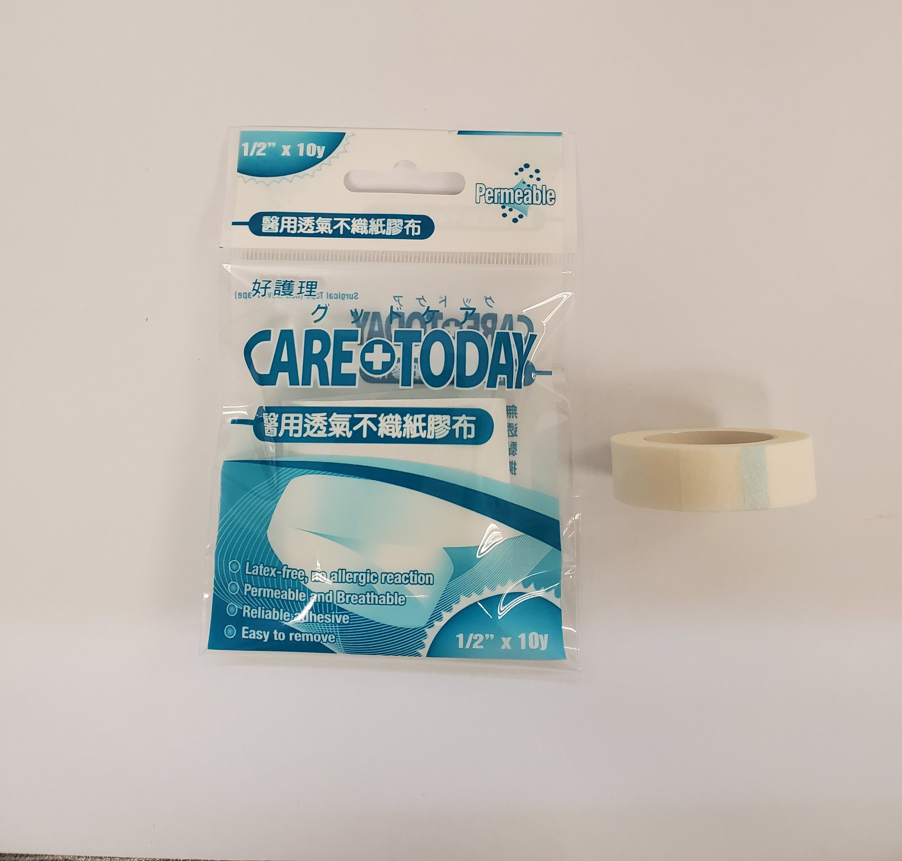 CareToday Surgical Tape (non woven tape) - 1.25cm X 10y